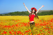 Girl on the meadow