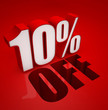 10 percent discount