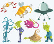 Funny creatures form another planets 2