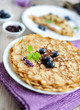 pfannkuchen mit heidelbeeren