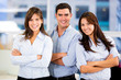 Successful business team