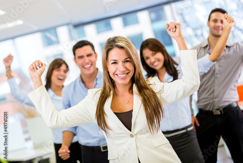 Photo: Successful business team Successful business team