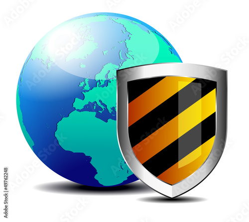 Vector: Shield Internet Protection Shield Internet Protection