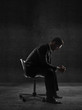 businessman sitting