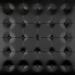 black padded leather