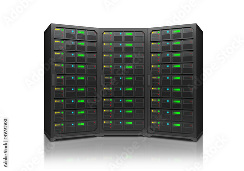 Photo: server racks server racks