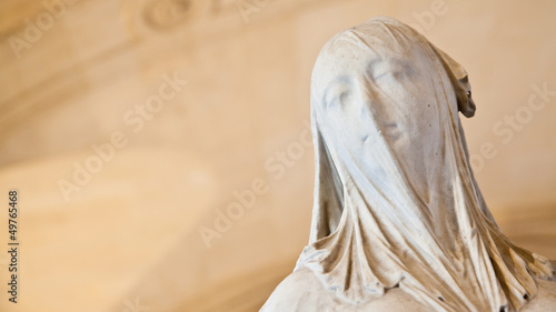 Photo: Cemetery statue Cemetery statue