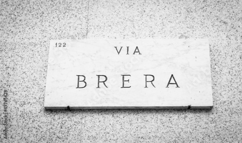 Photo: Brera street Brera street
