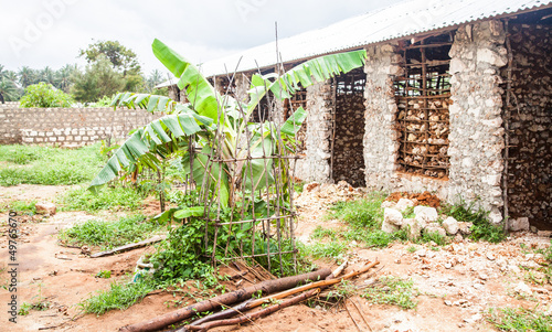 Photo: Building house in Africa Building house in Africa