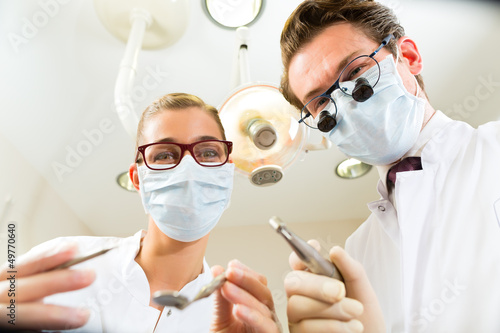 Photo: treatment at dentist from perspective of patient treatment at dentist from perspective of patient