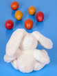 osterhase mit eiern