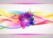 Vector: Vector beautiful flower background art Vector beautiful flower background art