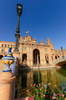 Famous Plaza de Espana, Sevilla, Spain