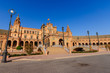 Famous Plaza de Espana, Sevilla, Spain