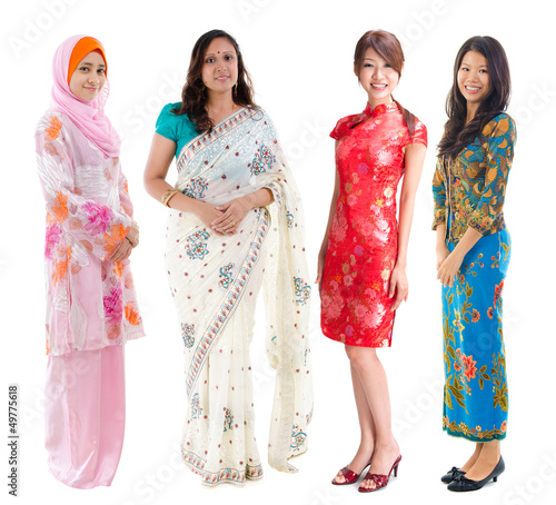 Photo: Southeast Asian group. Southeast Asian group.