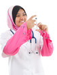 Photo: Muslim female medical doctor Muslim female medical doctor