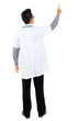 Photo: Rear view of Asian medical doctor Rear view of Asian medical doctor