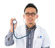 Southeast Asian medical doctor
