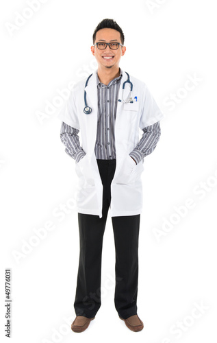 Photo: Full body southeast Asian medical doctor. Full body southeast Asian medical doctor.