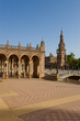 Famous Plaza de Espana, Sevilla, Spain