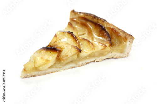 Photo: part de tarte aux pommes part de tarte aux pommes