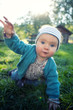 Crawling baby