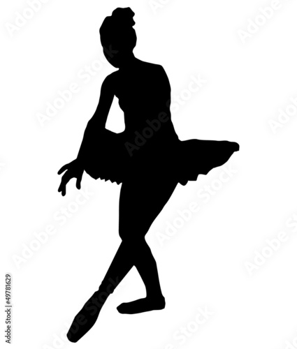 Illustration: female dancer female dancer