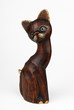 Illustration: gatto di legno gatto di legno