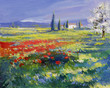 sommer landschaft malerei