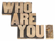 Who are you question