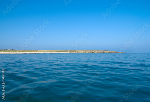 Photo: Island in blue Island in blue