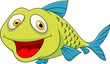 Cute fish cartoon