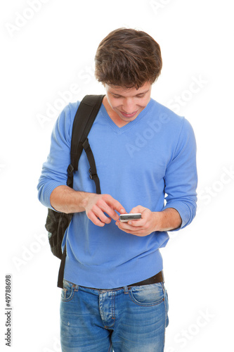 Photo: student cell or mobile phone student cell or mobile phone