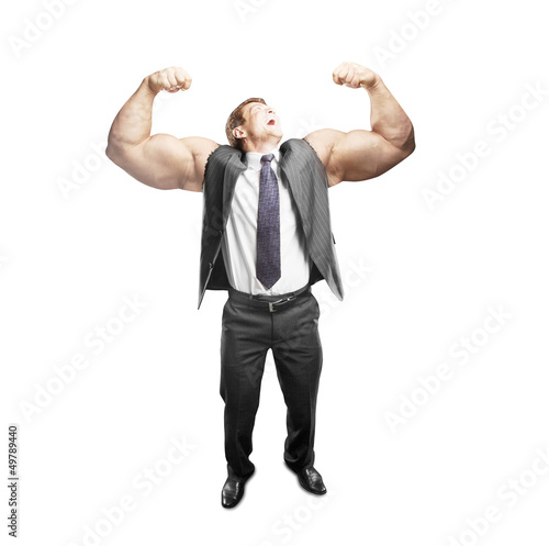 Photo: man with muscles hand man with muscles hand