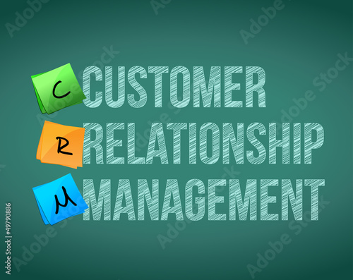 Illustration: customer relationship management illustration customer relationship management illustration
