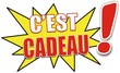 étiquette c'est cadeau