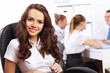 Young businessmen working in the office