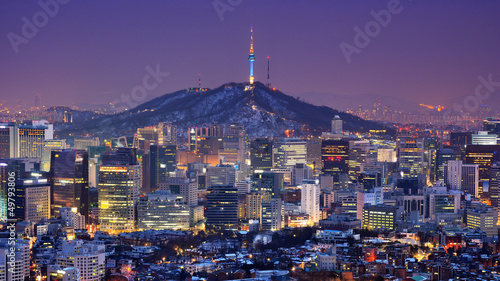 Photo: Seoul Skyline Seoul Skyline
