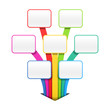 Colorful presentation or design template