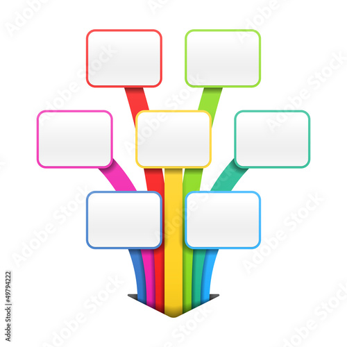 Vector: Colorful presentation or design template Colorful presentation or design template