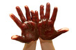 Children's hands