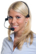 Photo: freundliche telefonistin freundliche telefonistin