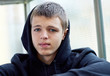 Portrait of a cute teen