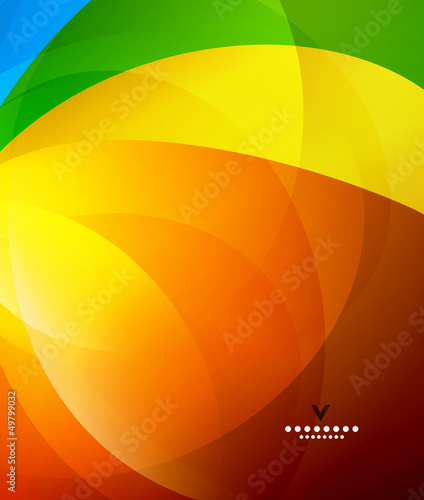 Vector: Colorful shiny abstract design template Colorful shiny abstract design template