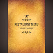Restaurant menu design