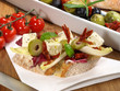 Ciabatta mit Feta-Käse