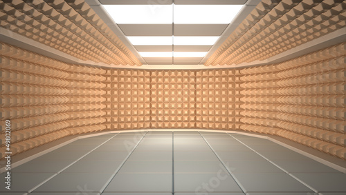 Illustration: Soundproof room Soundproof room