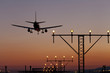 Plane landing