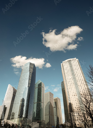 Photo: shanghai financial center under the sky shanghai financial center under the sky