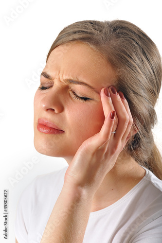 Photo: woman head pain woman head pain